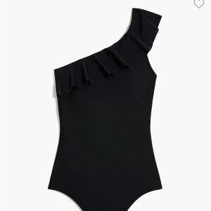 J.Crew Black One Piece